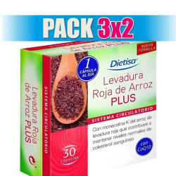 Pack 3x2 LEVADURA ROJA DE...