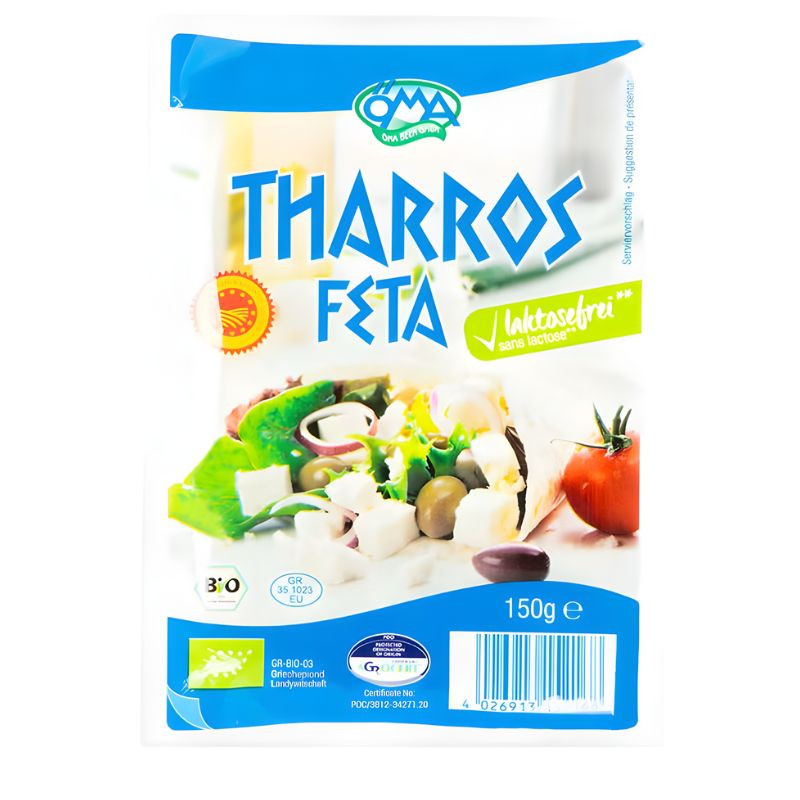 QUESO FETTA SIN LACTOSA BIO 150G OMA BEER