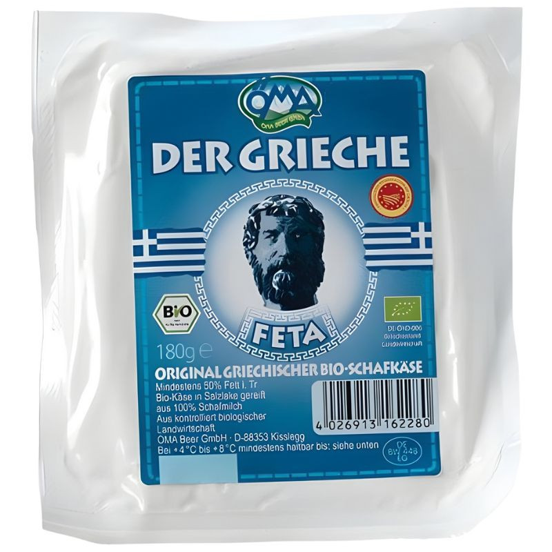 QUESO FETTA BIO 180G OMA BEER
