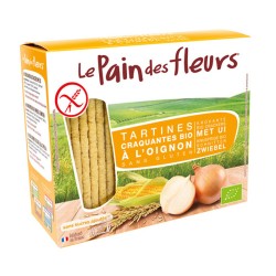 PAN DE FLORES CEBOLLA S/GLUTEN BIO 150Gr. LES PAIN DES FLEURS
