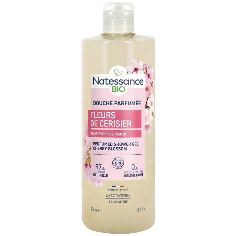 GEL DE DUCHA FLOR DE CEREZO 500ML NATESSANCE