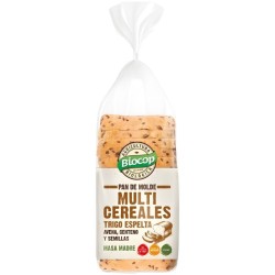 PAN MOLDE DE ESPELTA MULTICEREALES 400Gr. BIOCOP