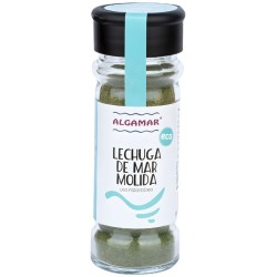 ALGA LECHUGA DE MAR MOLIDA TARRO DE VIDRIO ESPECIERO 45G ALGAMAR