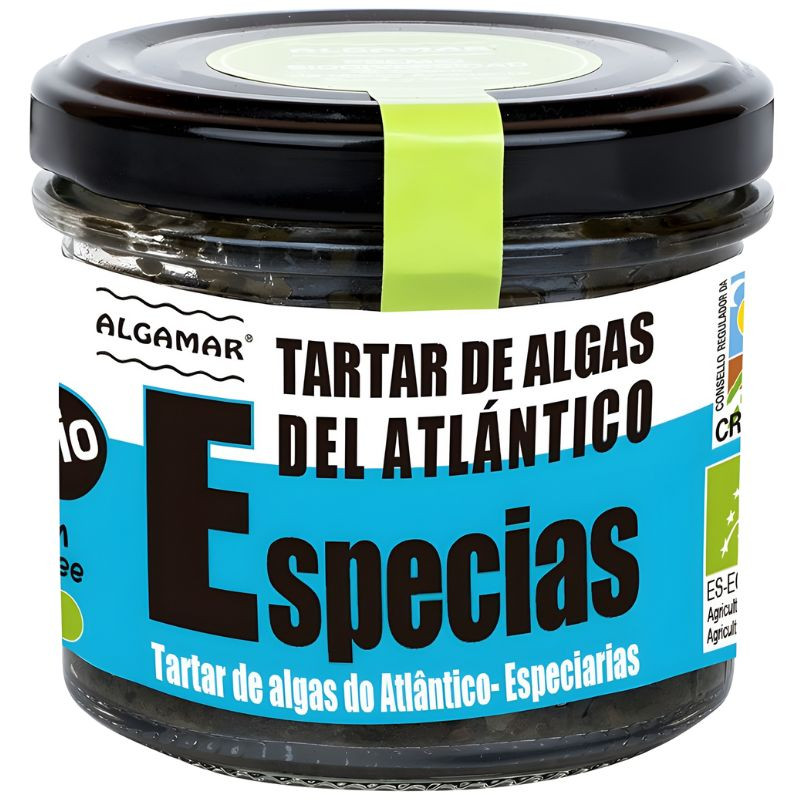 TARTAR DE ALGAS DEL ATLÁNTICO CON ESPECIAS 100G ALGAMAR
