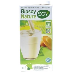 BIOSOY BEBIDA DE SOJA NATURAL 1L SOY