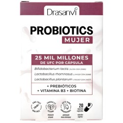 PROBIOTICS MUJER 20 CÁPSULAS DRASANVI