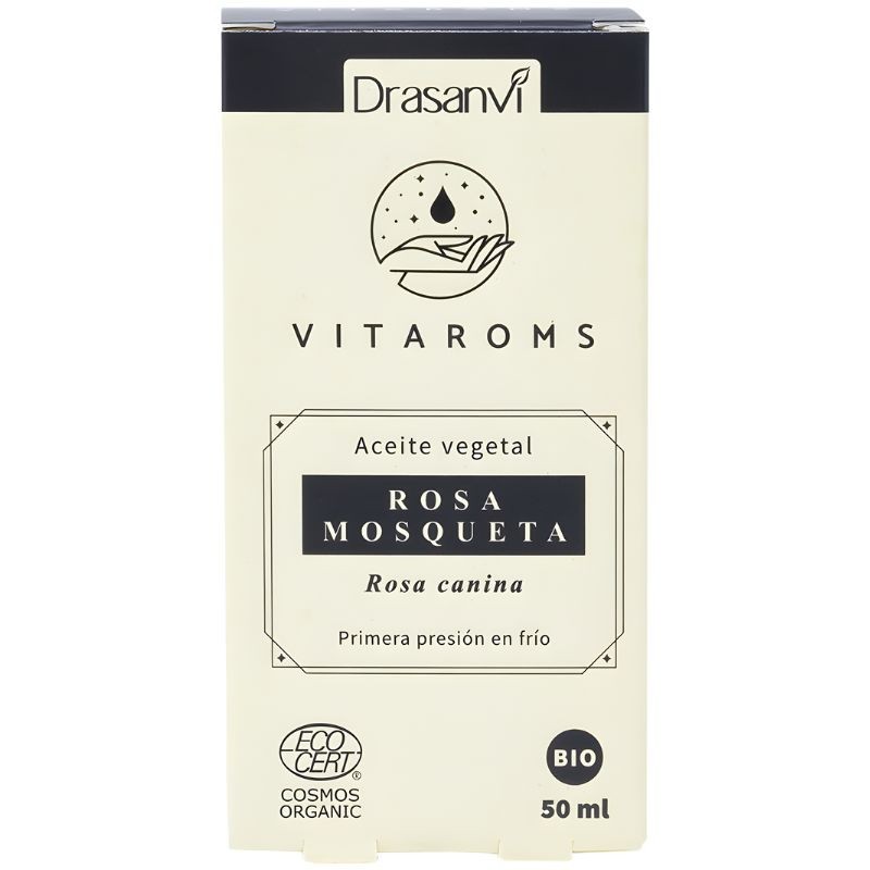 ACEITE VEGETAL DE ROSA MOSQUETA (1ª PRESIÓN FRÍO) 50ML DRASANVI