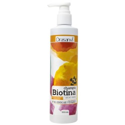 CHAMPÚ DE BIOTINA Y ALOE VERA CABELLO SECO 300ML DRASANVI