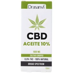ACEITE DE CBD BROAD SPECTRUM 10% 10ML DRASANVI