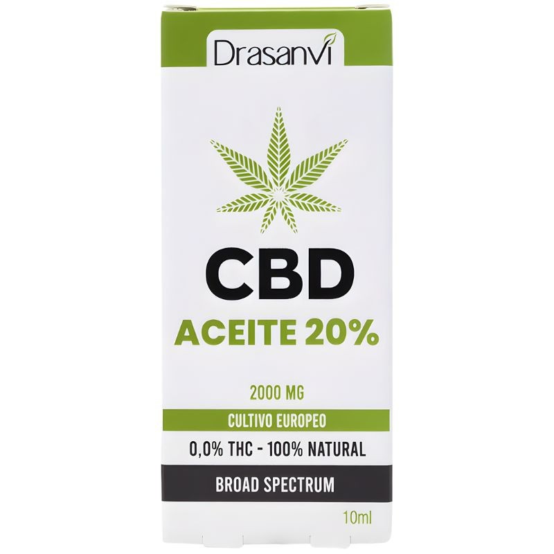 ACEITE DE CBD BROAD SPECTRUM 20% 10ML DRASANVI