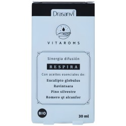 SINERGIA DIFUSIÓN RESPIRA BIO 30ML VITAROMS DRASANVI
