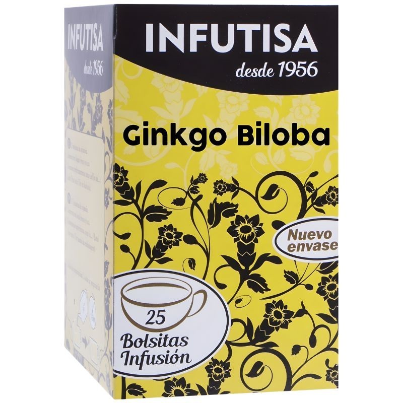 GINKGO BILOBA 25 FILTROS INFUTISA