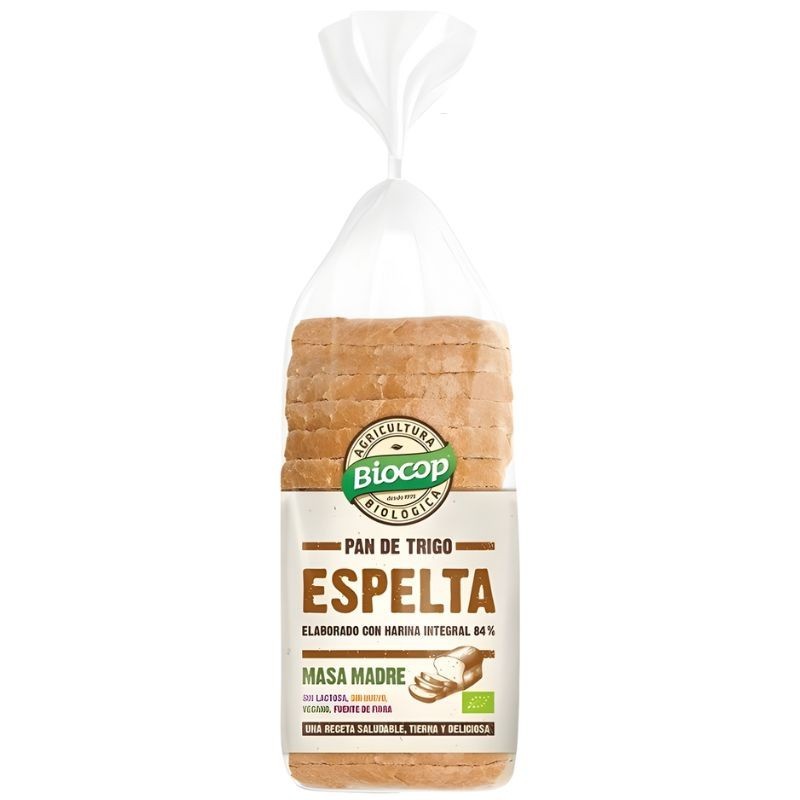 PAN MOLDE DE ESPELTA INTEGRAL 400Gr. BIOCOP