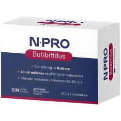 BUTIBIFIDUS 60 CAPSULAS NPRO