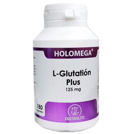 HOLOMEGA L-GLUTATION PLUS 180 CAPSULAS EQUISALUD