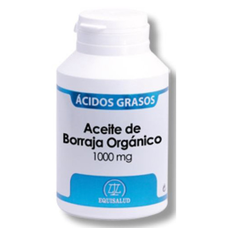 ACEITE BORRAJA ORGANICO 1.000Mg. 120 PERLAS EQUISALUD