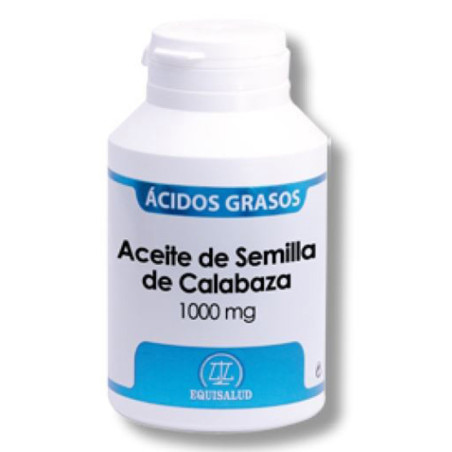 ACEITE SEMILLA DE CALABAZA 1.000Mg. 120 PERLAS EQUISALUD