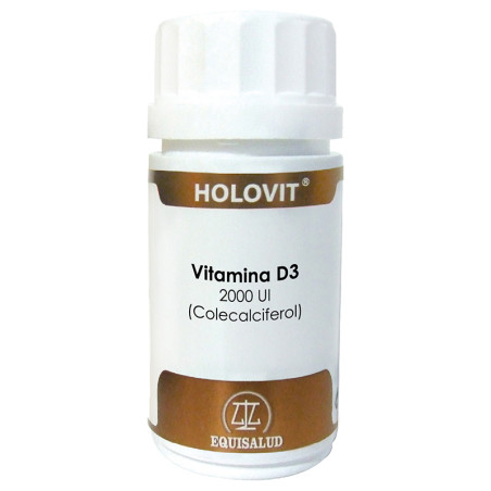 HOLOVIT VITAMINA D3 2.000UI 50 CAPSULAS EQUISALUD