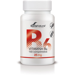 VITAMINA B6 250 mgrs. x 150   LIBERACION SOSTENIDA SORIA NATURAL