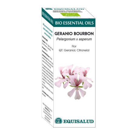 BIO ESSENTIAL OIL GERANIO BOURBON 10Ml. EQUISALUD