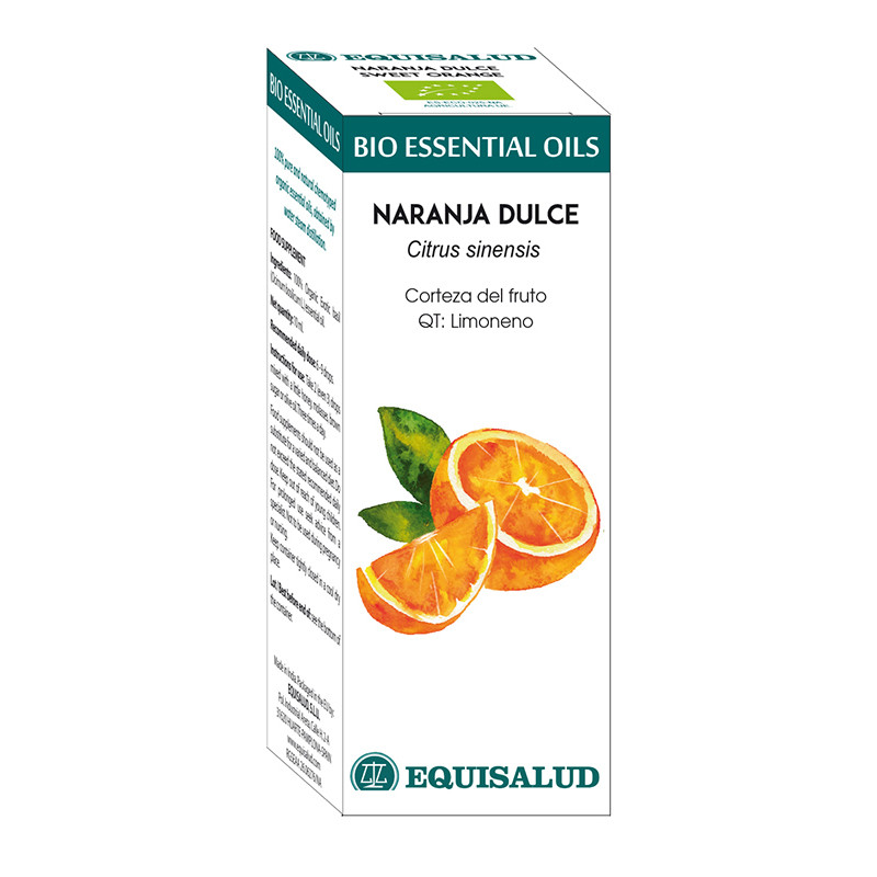 BIO ESSENTIAL OIL NARANJA DULCE 10Ml. EQUISALUD