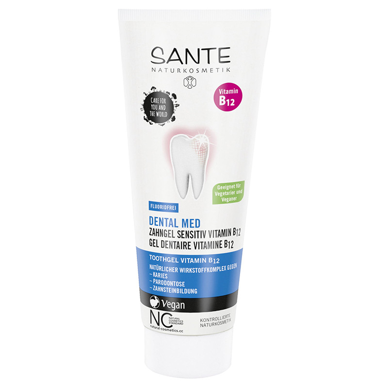 DENTIFRICO VITAMINA B12 SIN FLUOR 50Ml. SANTE