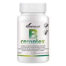 B-COMPLEX 30 COMPRIMIDOS SORIA NATURAL