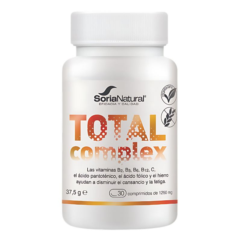 TOTAL COMPLEX 30 COMPRIMIDOS SORIA NATURAL