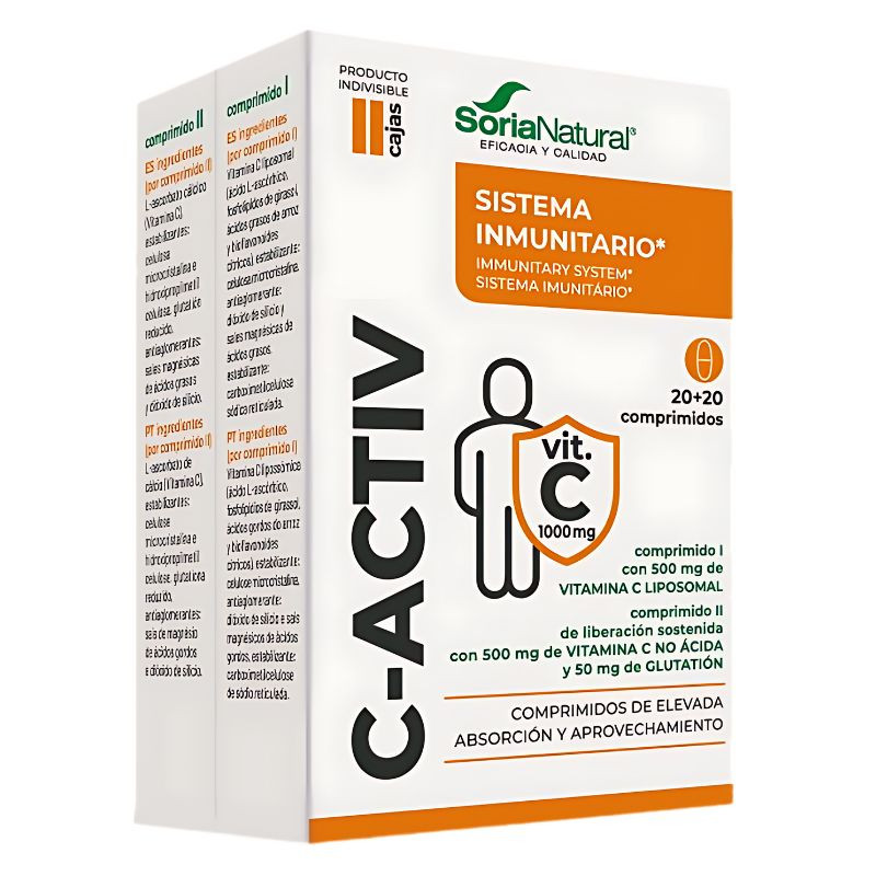 C-ACTIV 40 COMPRIMIDOS SORIA NATURAL