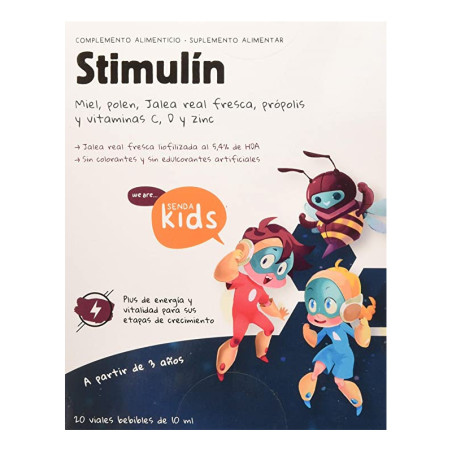 STIMULIN 20 VIALES 10Ml. SENDA KIDS HERBORA