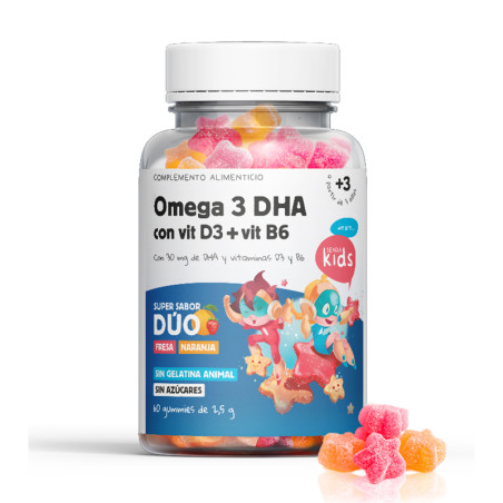 OMEGA 3 DHA 60 GUMMIES HERBORA