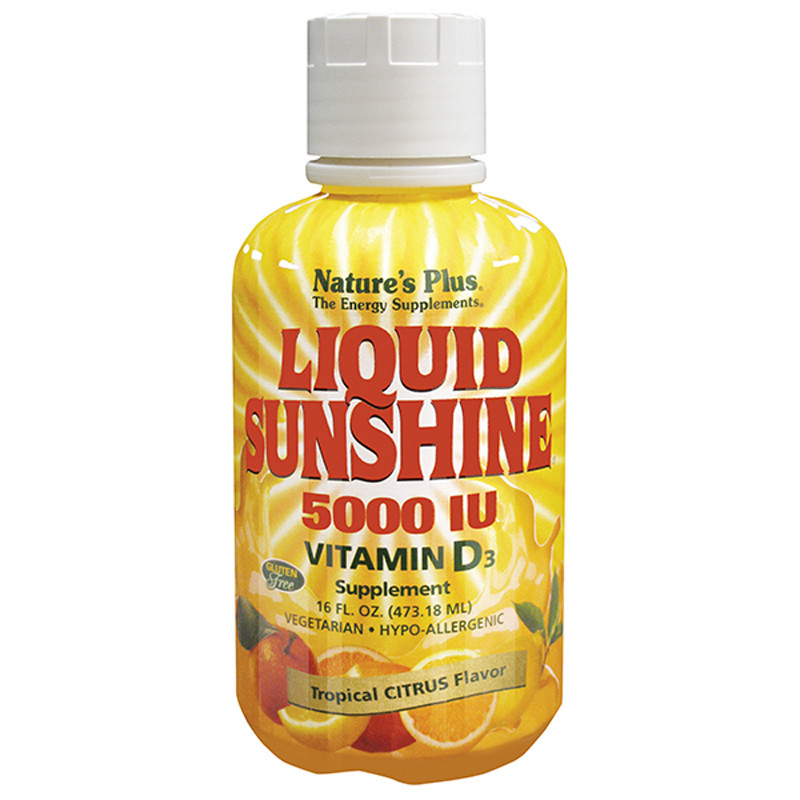 VITAMINA D3 LIQUID SUNSHINE 473,18Ml. NATURE´S PLUS