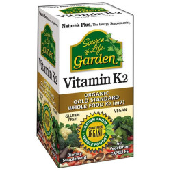 VITAMINA K2 GARDEN 60 COMPRIMIDOS NATURE´S PLUS