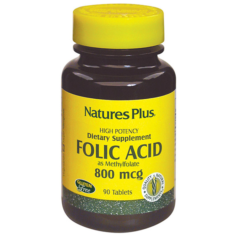 ACIDO FOLICO 90 COMPRIMIDOS NATURE´S PLUS