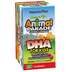 ANIMAL PARADE DHA 90 COMPRIMIDOS NATURE´S PLUS