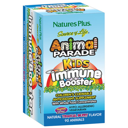 ANIMAL PARADE KIDS IMMUNE BOOSTER 90 COMPRIMIDOS NATURE´S PLUS