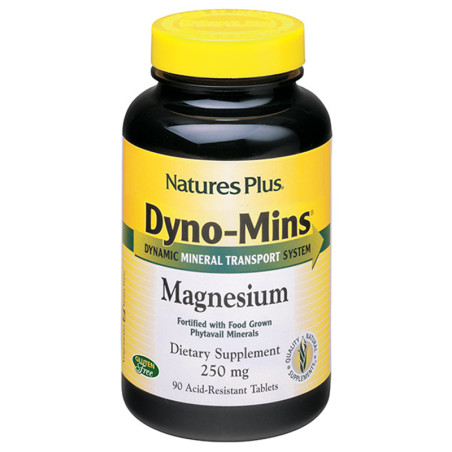 DYNO-MINS MAGNESIO 300Mg. 90 COMPRIMIDOS NATURE´S PLUS