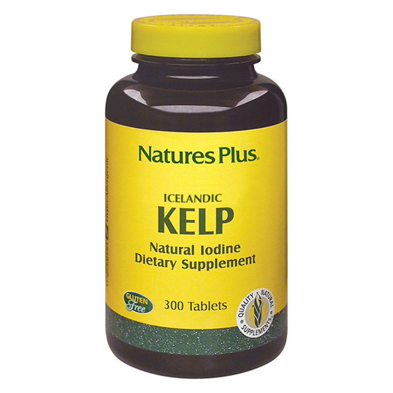 KELP (Yodo) 300 COMPRIMIDOS NATURE´S PLUS