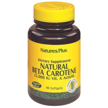 NATURAL BETA CAROTENE 90 PERLAS NATURE´S PLUS