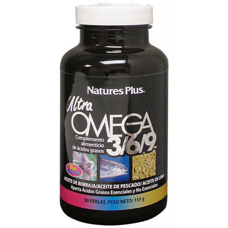 ULTRA OMEGA 3-6-9 90 PERLAS NATURE´S PLUS