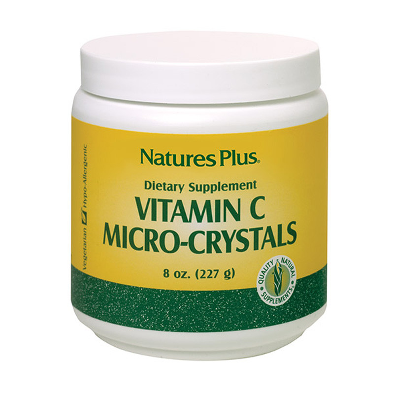 VITAMINA C MICROCRISTALES 227Gr. NATURE´S PLUS