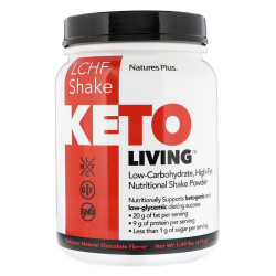 KETO LIVING BATIDO CHOCOLATE 675Gr. NATURE´S PLUS