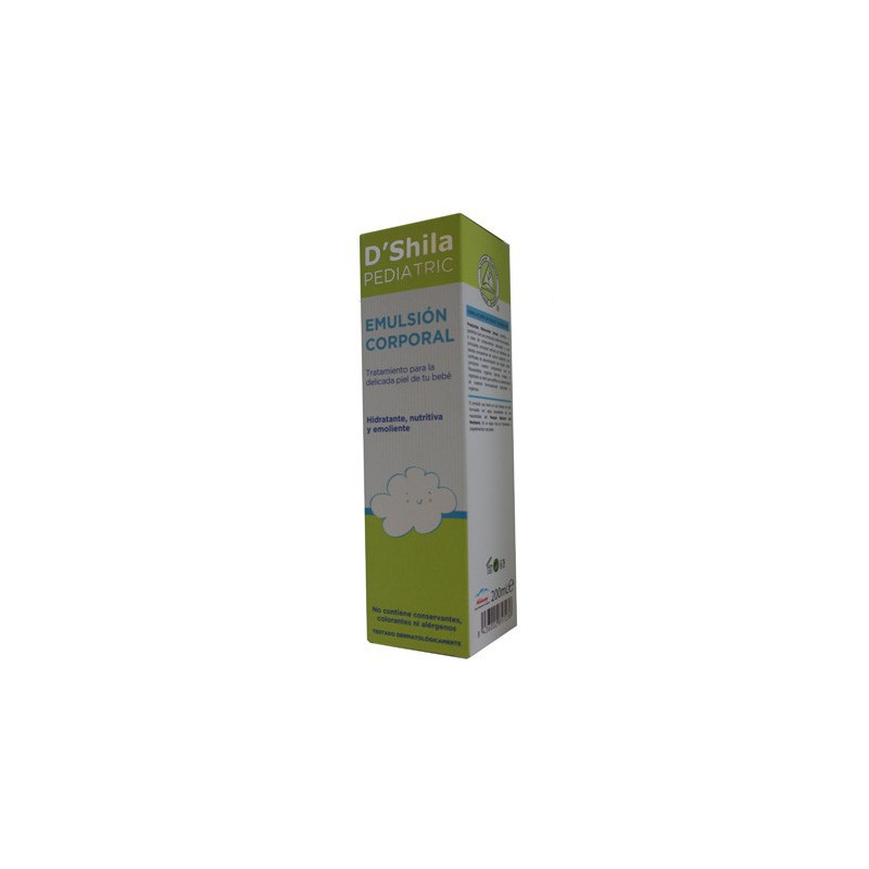 EMULSION CORPORAL 200Ml. PEDIATRIC SHILA