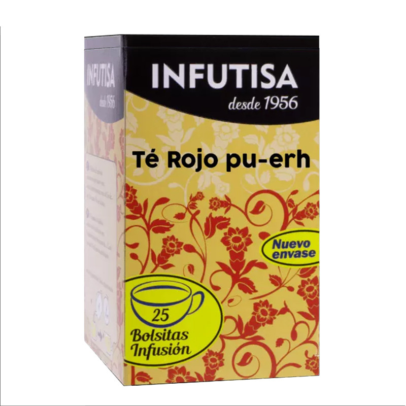 TE ROJO PU-ERH 25 FILTROS INFUTISA