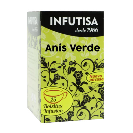 INFUSION ANIS VERDE 25 FILTROS INFUTISA