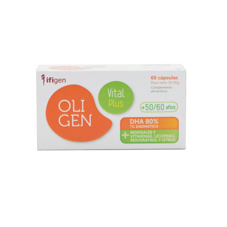 OLIGEN VITAL PLUS 60 CAPS (DHA 80 %) 60 CAPSULAS IFIGEN