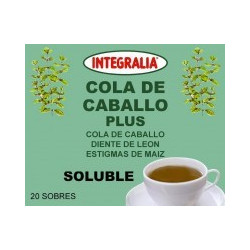 COLA DE CABALLO PLUS SOLUBLE 20 SOBRES INTEGRALIA