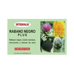 RABANO NEGRO PLUS 20 VIALES INTEGRALIA