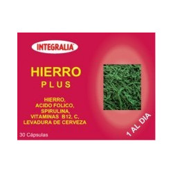 HIERRO PLUS 30 CAPSULAS INTEGRALIA