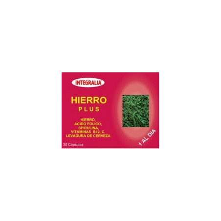 HIERRO PLUS 30 CAPSULAS INTEGRALIA